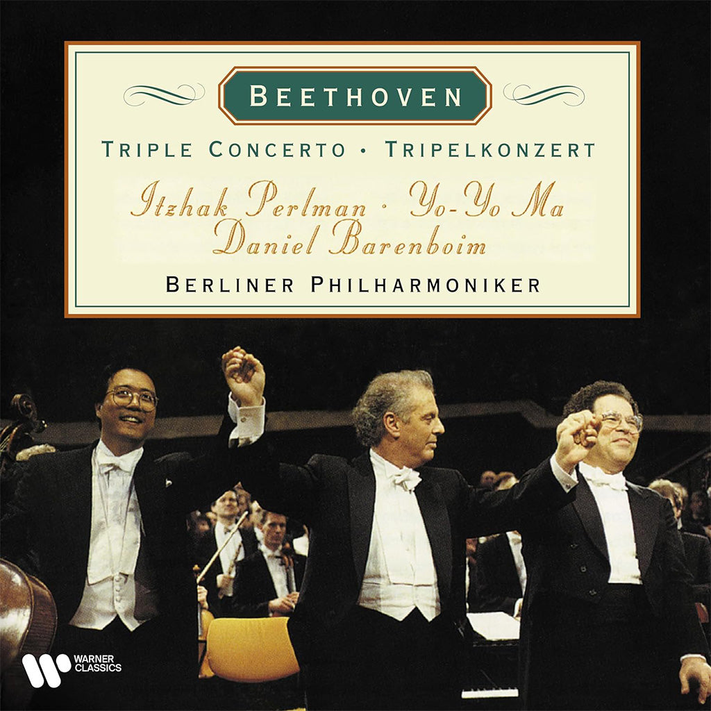 Beethoven's Triple Concerto on Vinyl - EU Press, Perlman, Berlin Phil