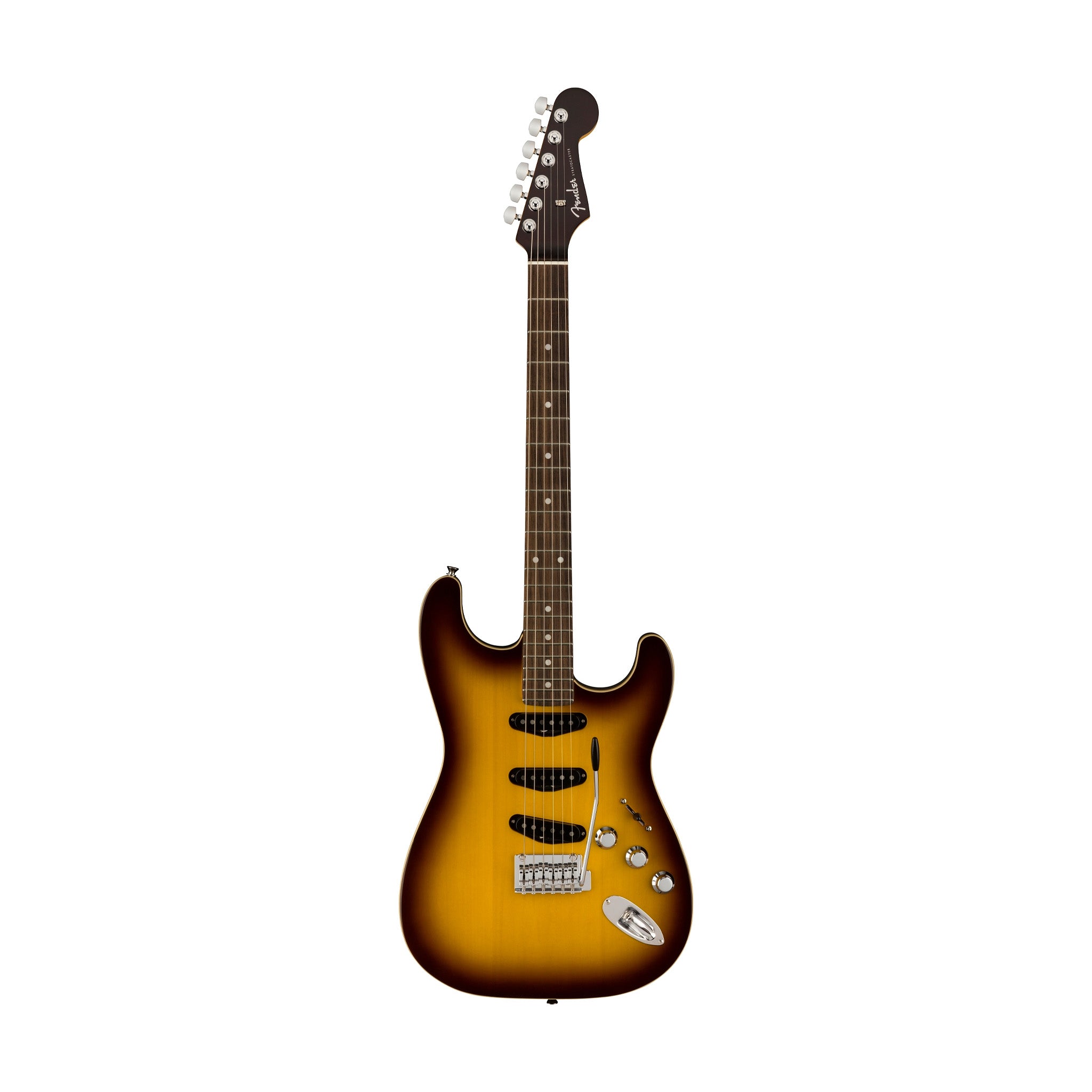 Fender Aerodyne Special Stratocaster Electric Guitar, Rosewood Fretboard, Chocolate Burst Finish